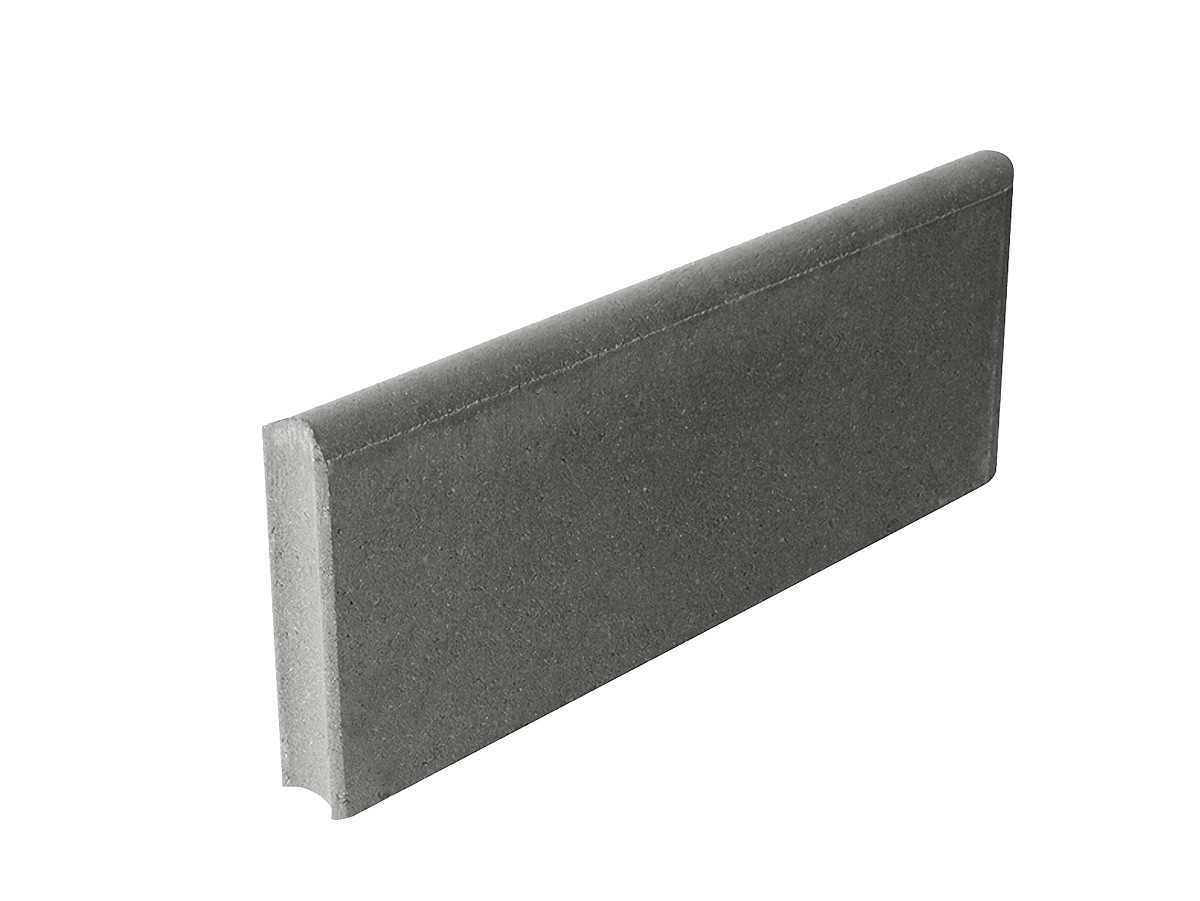 Obrubník záhradný guľatý zámok 50x20x5 Sivý Obrubník záhradný guľatý zámok 50x20x5 Sivý