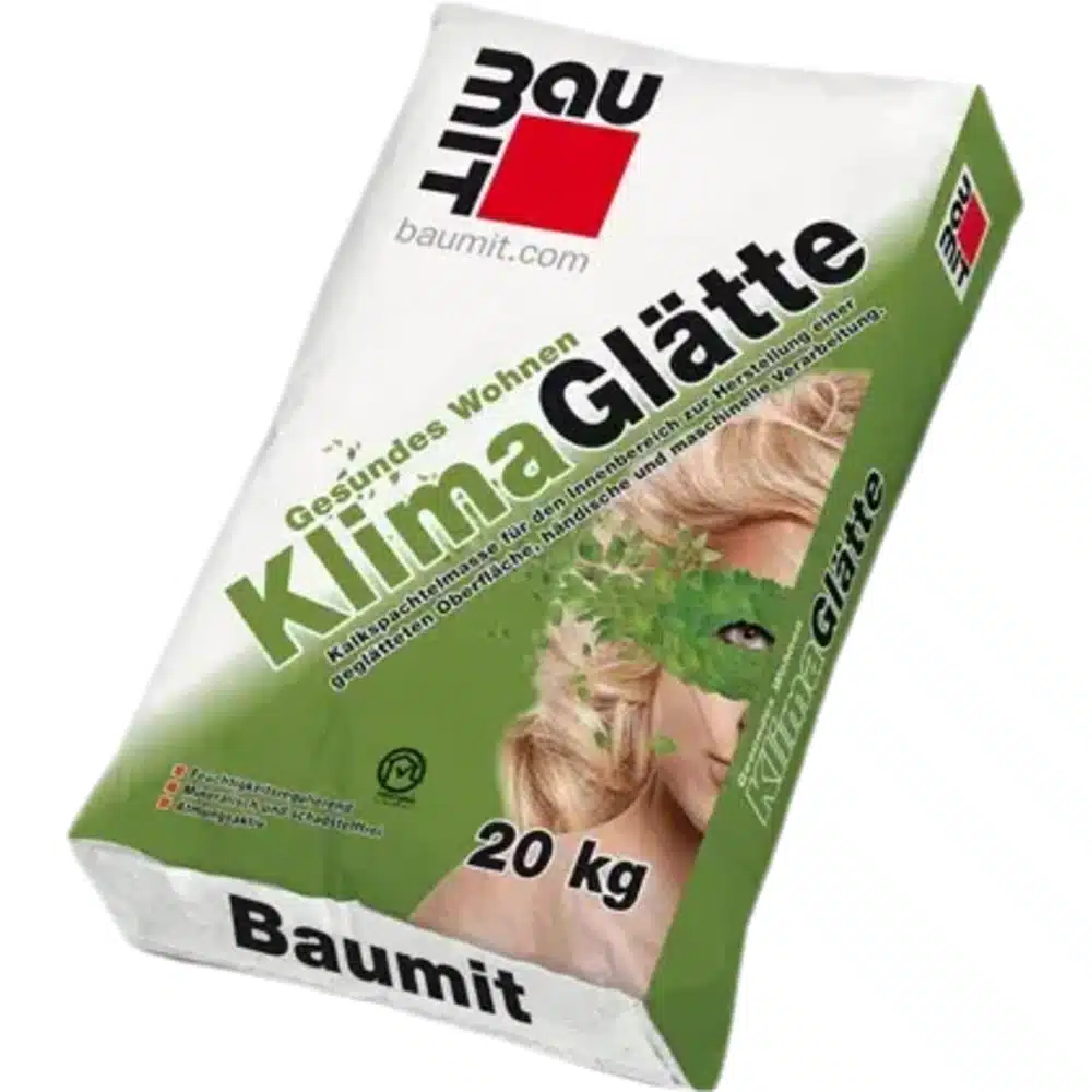 Vápenná stierka KlimaGlätte - Ekologický materiál na báze vápna