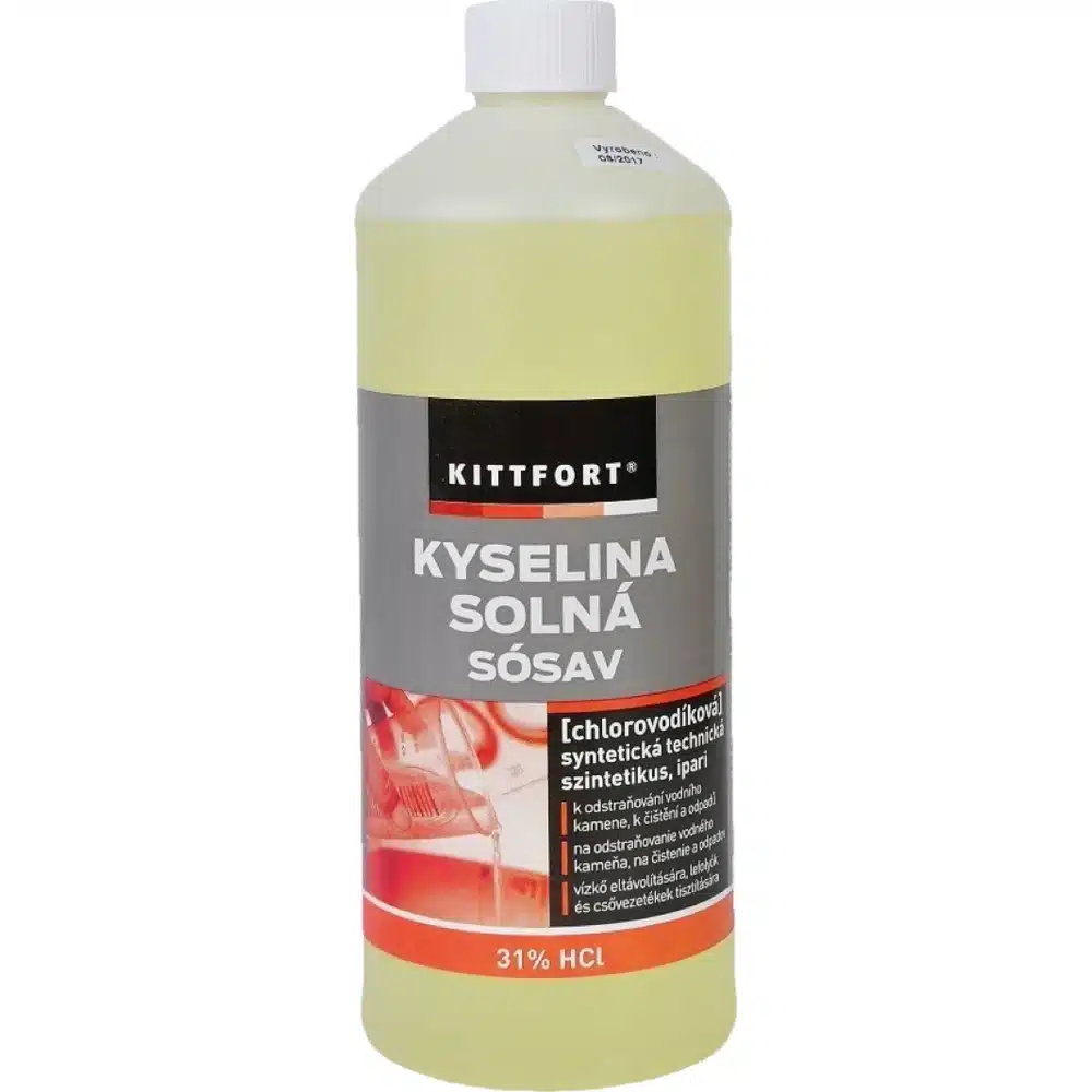 Kyselina soľná 1 l Kittfort
