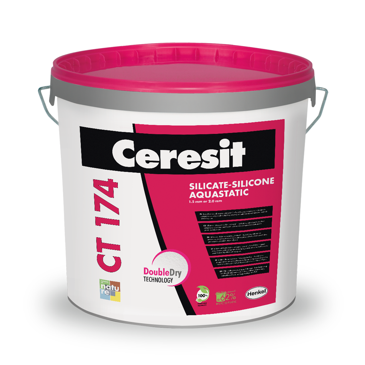 CT174-packshot-ECObucket-pl Ceresit CT 174 Silikátovo - silikónová omietka