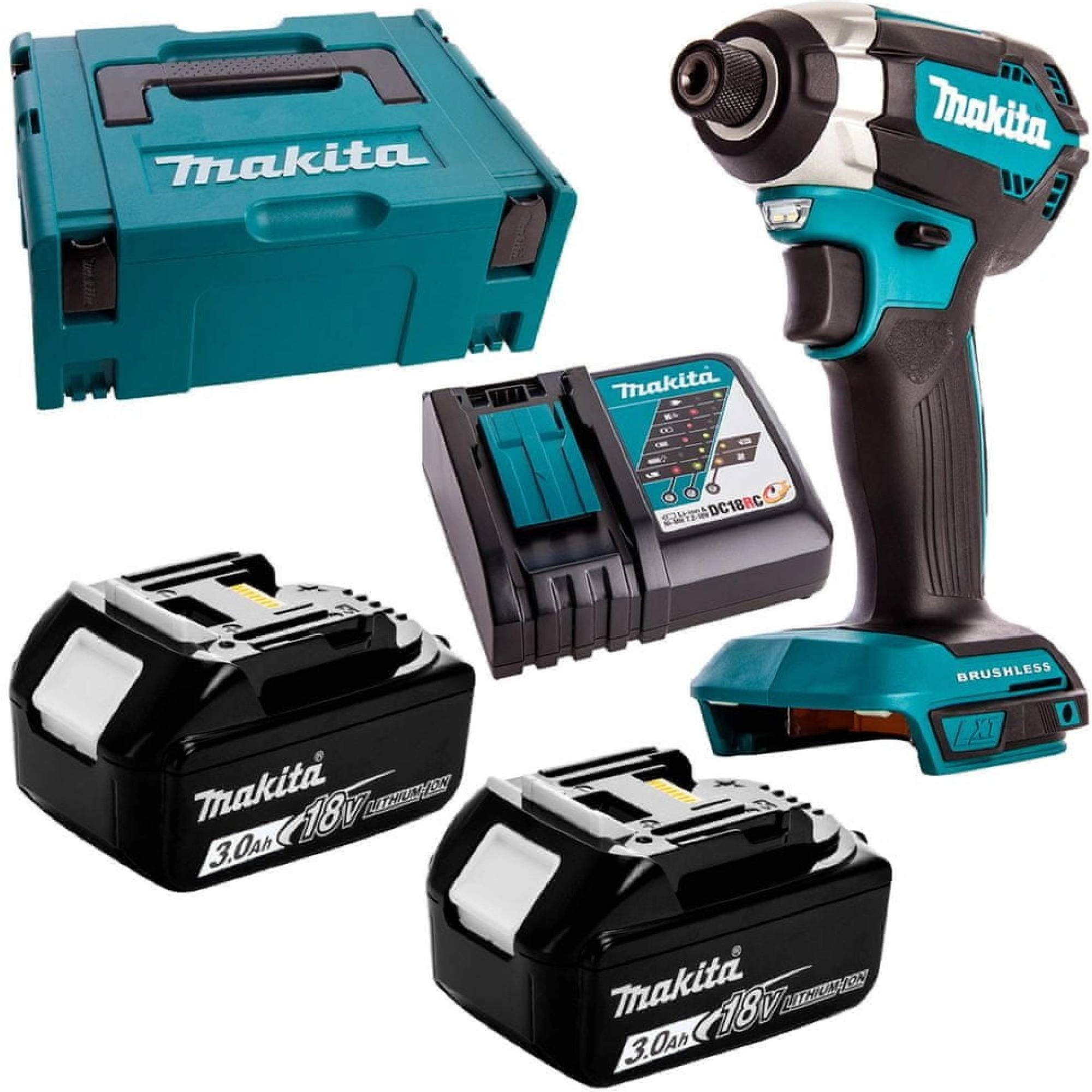MAKITA akumulátorový rázový uťahovač DTD153RFJ MAKITA akumulátorový rázový uťahovač DTD153RFJ