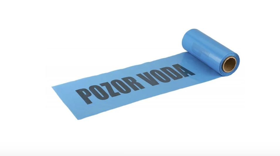 Výstražná Páska 220mm/20m "POZOR VODA" - Bezpečnostná Signalizácia Výstražná Páska 220mm/20m "POZOR VODA" - Bezpečnostná Signalizácia