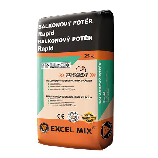 BALKONOVY-POTER-RAPID Balkónový poter Rapid 25kg